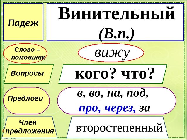 Винительный падеж